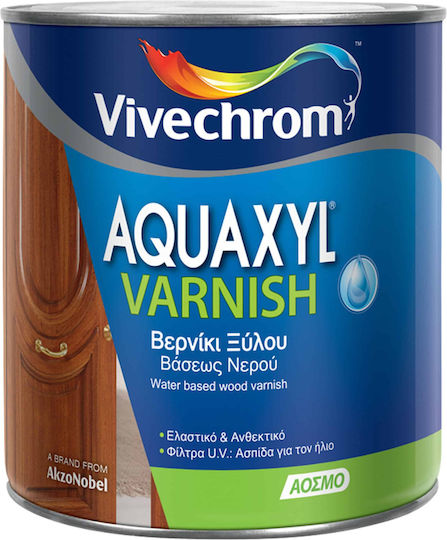 Βερνίκι Ξύλου Νερού Vivechrom Aquaxyl Varnish Gloss Αχρωμο 2,5 L 80445 80445