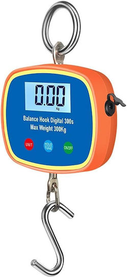 Portable Digital Electronic Professional Hanging Scale with Weighing Capacity of 300kg