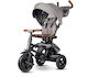 Q Play Rito Deluxe Air Πτυσσόμενο & Μετατρεπόμενο για 10 Μηνών Gel Grey