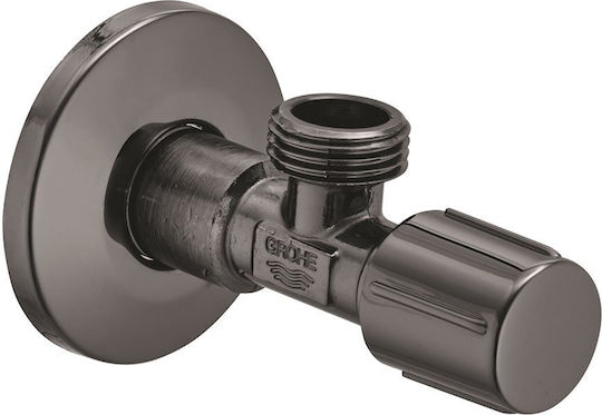 Γωνιακός Διακόπτης 1/2 X 1/2 Grohe 22041a00 Hard Graphite