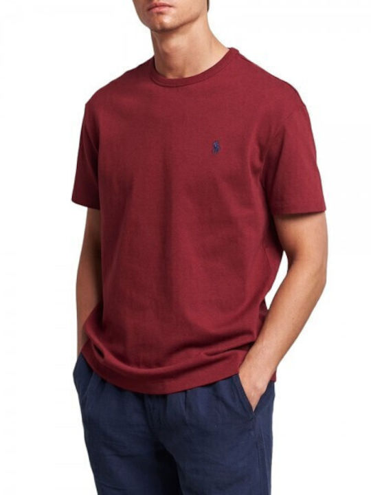 Men's Short Sleeve Polo Shirt Cherry