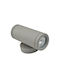 Universe Wall-Mounted Outdoor Light GU10 IP65 Double Beam