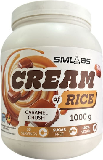 Smlabs Cream of Rice Ειδικό Συμπλήρωμα Διατροφής 1000gr Caramel Crush