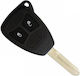 Car Key Shell with Blade with 2 Buttons for Chrysler