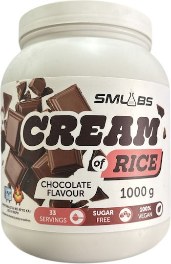 Smlabs Cream of Rice Ειδικό Συμπλήρωμα Διατροφής 1000gr Chocolate