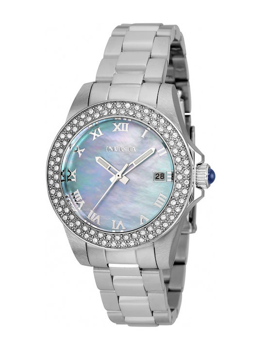Invicta Ceas Dama 34mm Cu Baterie Cu Brățară Di...