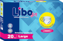 Libo Slip Πάνες Βρακάκι Large 20τμχ