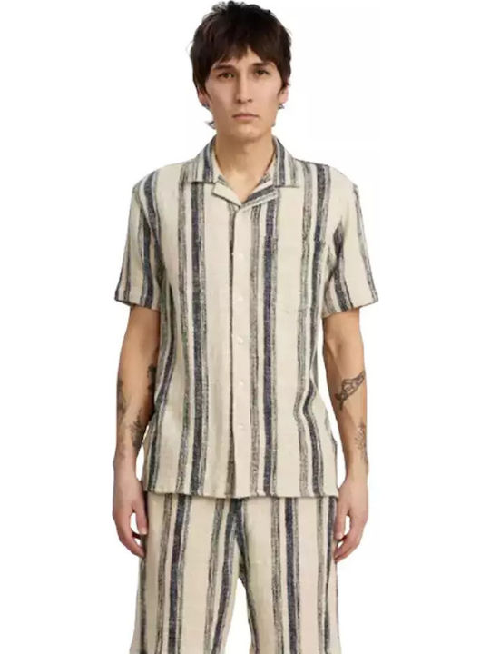Short-sleeved Cotton Shirt Tofu