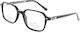 Alexander Wintsch 5004 Cho Oyu C1 Unisex Square Black Prescription Eyeglasses
