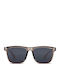 Smooder Unisex Sonnenbrille mit Gray Kunststoff Gestell und Gray Linse AMS02