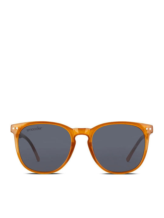 Smooder Unisex Sonnenbrille mit Orange Kunststoff Gestell X003