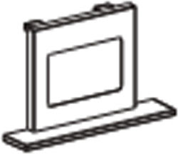 Ivela Recessed Spot White 3x3cm. 1pcs