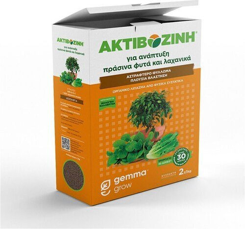 Gemma Activozine Granular Fertilizer Activazine for Green Plants, Fruitful 2kg