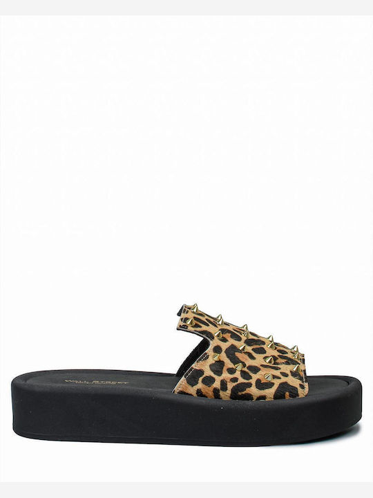 Γυναικεία Σανδάλια Flatforms Καφέ