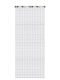 PartyDeco Weihnachtliche Girlande Silber 245x100cm 1Stück