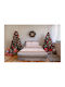 Matex Cotton Duvet Cover Set 220x200cm Double With 2 Beige Pillowcases