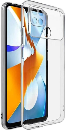 Ancus Back Cover Σιλικόνης / Πλαστικό 2mm Διάφανο (Poco C40)
