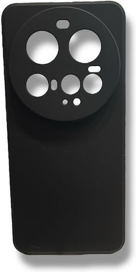Back Cover Silicon Negru (Xiaomi 15 Ultra)