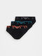 Men's Slips Black 3Pack