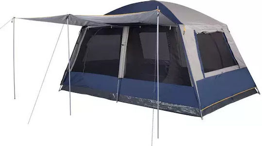 OZtrail Camping Tent Cabin Blue for 10 People 420x300x210cm H-AC