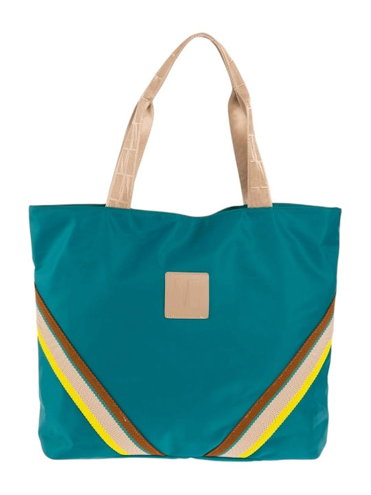 Modissimo Stoff-Strandtasche Grün