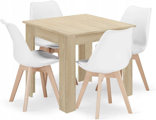 Dining Room 5pcs 80x80cm