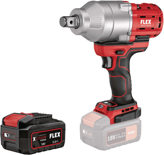 Flex IW 3/4" 18.0 EC/ 5.0Ah Impact Wrench Battery 18V 1x5Ah with Socket 3/4"
