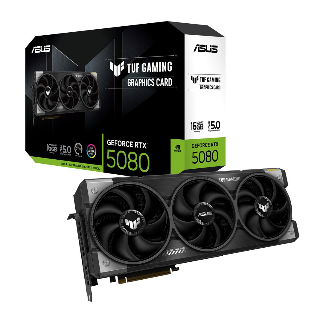 Asus GeForce RTX 5080 16GB GDDR7 TUF Gaming Κάρτα Γραφικών
