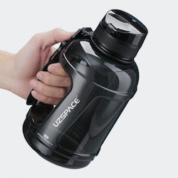 Uzspace Tritan Παγούρι 1700ml Μαύρο