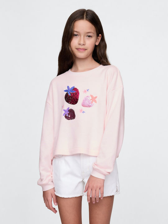 Kinder-Sweatshirt Cherry Blossom Graphic