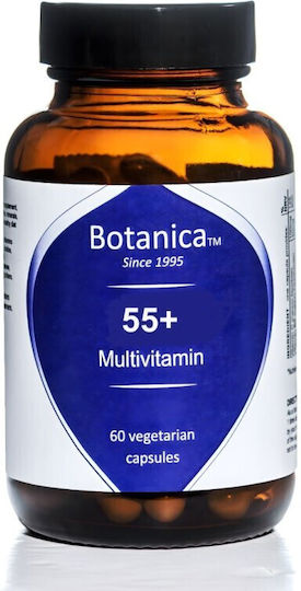 Botanica 55+ Multivitamin Multivitamin for Immune System Boost, the Skin & Antioxidant Action Citrus Fruits 60 veg. caps