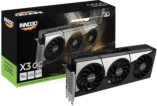 Inno 3D GeForce RTX 5090 32GB GDDR7 X3 OC Κάρτα Γραφικών