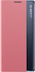 Hurtel Sleep Book Kunststoff Rosa Galaxy S25 Edge