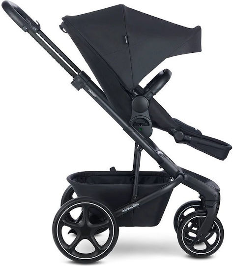 Easywalker Harvey5 Ρυθμιζόμενο Καρότσι 2 σε 1 Kατάλληλο για Nεογέννητο Midnight Black 11kg EHA50001