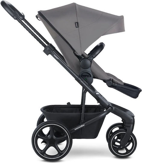 Easywalker Harvey5 Verstellbar 2 in 1 Baby Kinderwagen Geeignet für Neugeborene Pebble Grey 11kg EHA50002