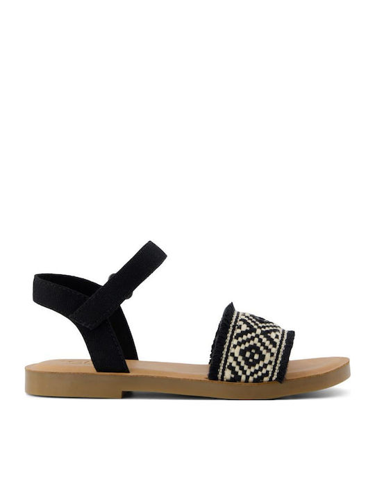 Toms Παιδικά Πέδιλα Μαύρα