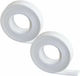 Set 2 Siks Anti-drip Adhesive Tapes Durable Easy To Clean White