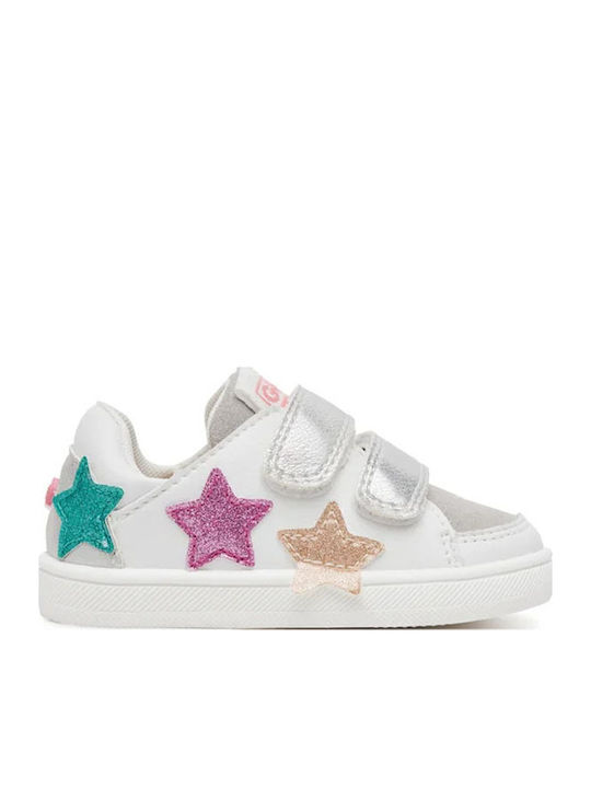 Παιδικά Sneakers Ανατομικά με Σκρατς Πολύχρωμα