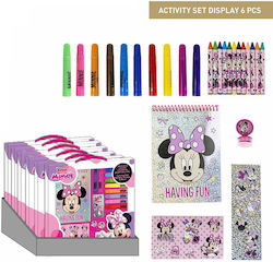 26-Piece Disney Minnie Mouse Coloring and Drawing Box Set 26-Piece Disney Minnie Mouse Coloring and Drawing Box Set