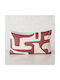 Boltze Perna de canapea Bakari Burgundy, White 30x50cm.