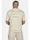 T-shirt Μπεζ