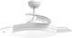Aca Ventilator De Tavan 106cm Cu Lentile De Mărire Negru