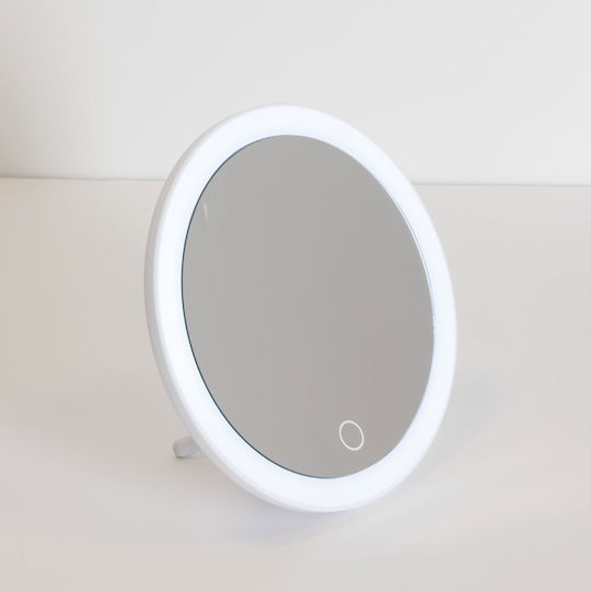 5Five Makeup Mirror Tabletop with Light 18.3x4.5cm White