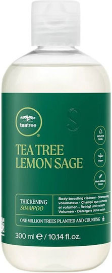 Paul Mitchell Tea Tree Tea Tree Σαμπουάν Όγκου & Διατήρησης Χρώματος για Λεπτά Μαλλιά 300ml