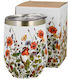 Thermosbecher Edelstahl Duo Geschenk Robin 350ml D96120