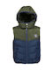 Kids' Casual Jacket Sleeveless Multicolour