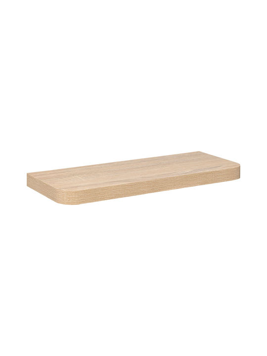 Wall Shelf Natural 60x23.5x3.8cm
