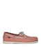 Δερμάτινα Ανδρικά Boat Shoes σε Ροζ Χρώμα