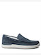 Velour Men's Loafers Blue