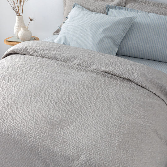 Palamaiki Zoe Μονή 170x260εκ. Beige